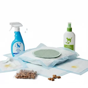 Akcesoria do nauki czysto�ci - Akcesoria do nauki czysto�ci to niezb�dne produkty wspomagaj�ce proces treningu higienicznego szczeni�t i m�odych ps�w. Kategoria obejmuje kuwety treningowe, podk�ady ch�onne, spraye zapachowe oraz inne pomoce u�atwiaj�ce nauczenie pupila za�atwiania potrzeb w odpowiednim m...