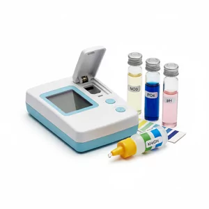 Fotometry i odczynniki - Fotometry i odczynniki to zaawansowane narz�dzia do precyzyjnego pomiaru parametr�w wody akwariowej, kt�re umo�liwiaj� dok�adn� analiz� sk�adu chemicznego w akwariach s�odkowodnych i morskich. Te profesjonalne urz�dzenia stanowi� nieocenione wsparcie dla akwaryst�w dbaj�cych o optymalne ...