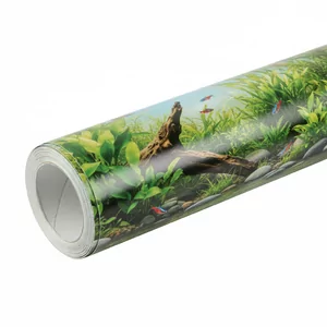 Fototapety na klej - Fototapety na klej to nowoczesne rozwi�zanie do dekoracji tylnej �ciany akwarium, kt�re pozwala na �atwe i trwa�e zamontowanie t�a akwariowego bez konieczno�ci u�ywania dodatkowych uchwyt�w czy ta�m. Te wodoodporne dekoracje s� wykonane z grubej folii odpornej na wilgo� i nie ulegaj� od...