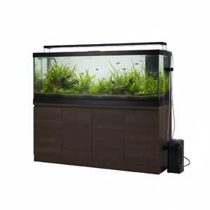 Komplety z szafk� 120-149cm - Komplety z szafk� 120-149cm to gotowe rozwi�zania akwariowe, kt�re ��cz� w sobie eleganckie akwarium o pojemno�ci 240-360 litr�w z dopasowan� szafk� i podstawowym wyposa�eniem. Te zestawy stanowi� idealn� podstaw� do stworzenia spektakularnego akwarium ro�linnego lub biotopoweg...