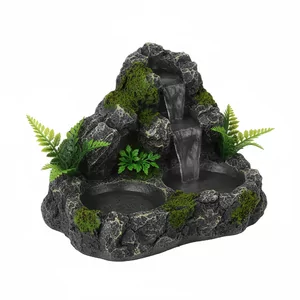 Miski i wodospady - Miski i wodospady to niezb�dne wyposa�enie ka�dego terrarium, kt�re zapewnia zwierz�tom dost�p do �wie�ej wody oraz u�atwia podawanie pokarmu. Te funkcjonalne akcesoria ��cz� praktyczne zastosowanie z naturaln� estetyk�, idealnie wpisuj�c si� w klimat pustynnych i tropikalnych biotop�w.

Najwa...