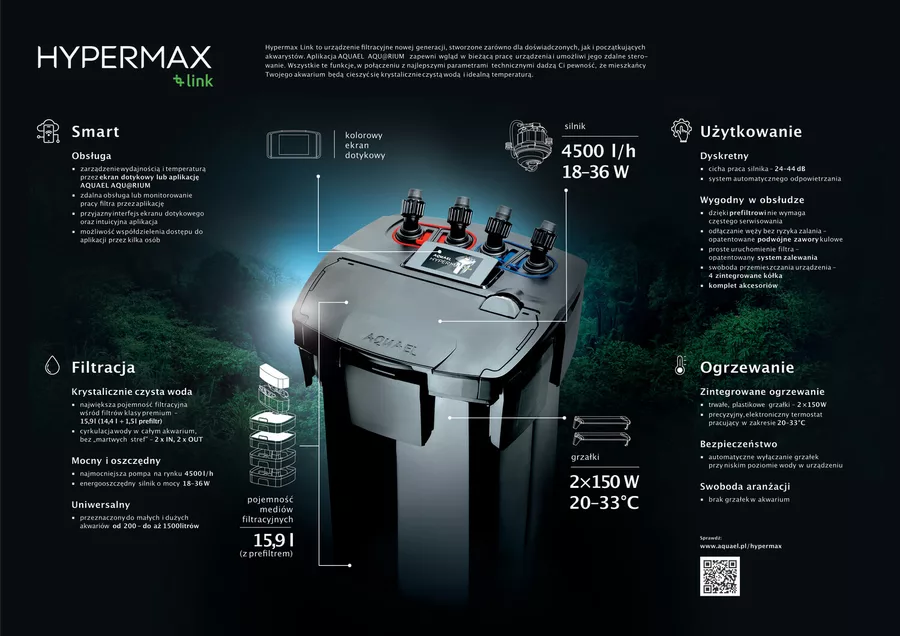Aquael HyperMax LINK