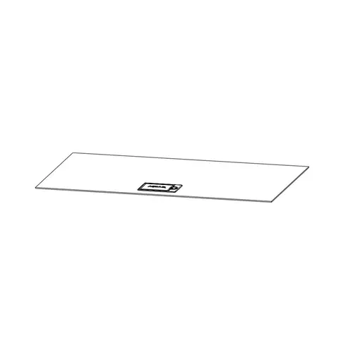 + Cz�ci pokrywy OPTISET 200 bia�y (N)