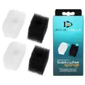 AF400 - WK�ADY  BLACK & WHITE SPONGE 2PCS (AQ)