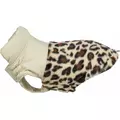 Ajou, p�aszcz, dla psa, kremowy/leopard, Xxs, 18cm