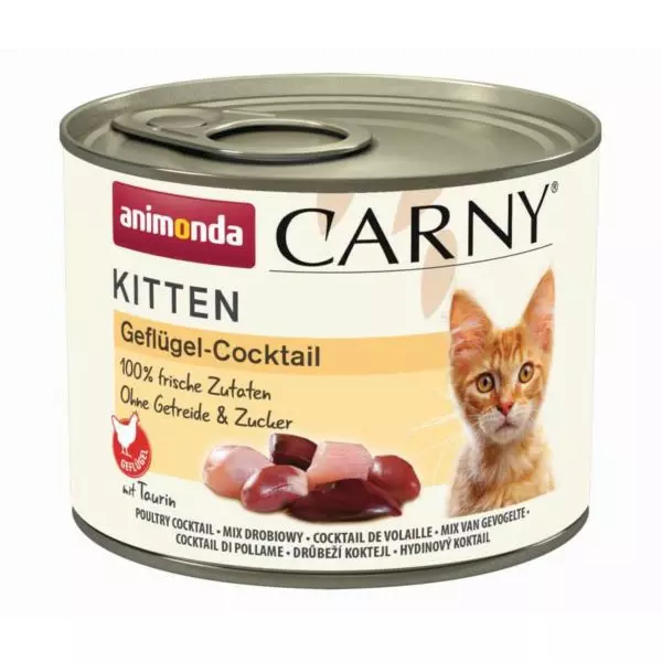 An Carny Kitten Koktail Drob.200g Kot