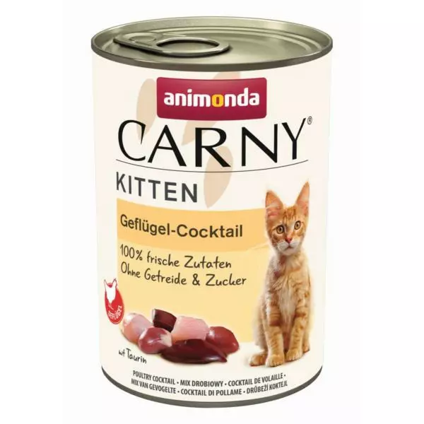 An Carny Kitten Koktail Drob. 400g Kot