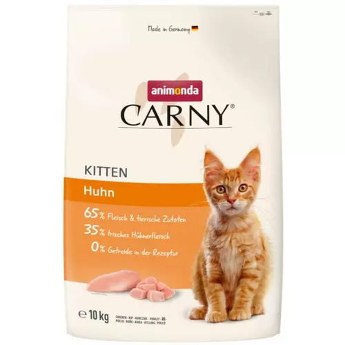 An Carny Kitten Kurczak Suche 10kg Kot