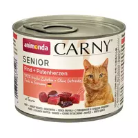An Carny Senior Wołowina,Serca Ind. 200g Kot