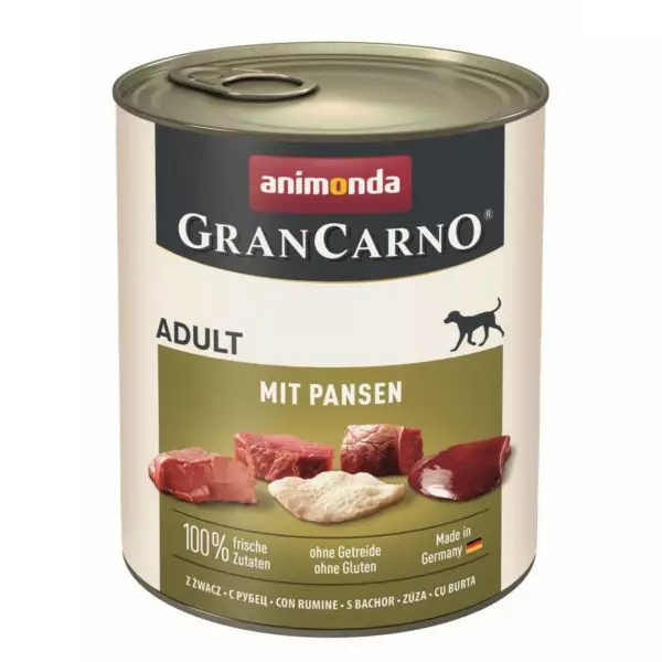 An Grancarno Wieprzowina Z Flakami 800g Pies