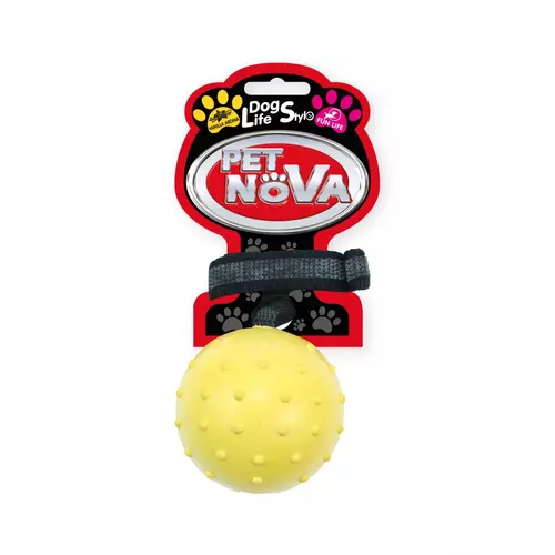Aqua Nova RUB-ROPEBALL-M-YL