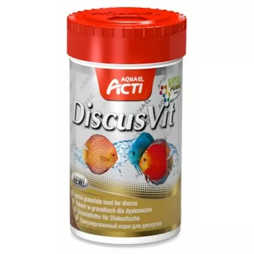 Aquael Acti DiscusVit [100ml] - pokarm dla paletek