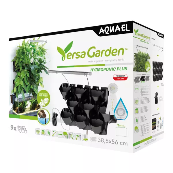 AQUAEL Modu� �cienny Versa Garden Hydroponic PLUS - zielona �ciana