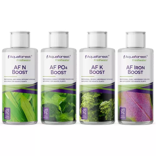 AquaForest BOOST SET [4x125ml] - zastaw nawoz�w