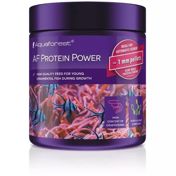 Aquaforest Protein Power [120g] - pokarm dla m�odych ryb ozdobnych