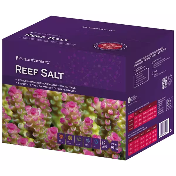 Aquaforest Reef Salt 10kg Box - s�l akwarystyka morska
