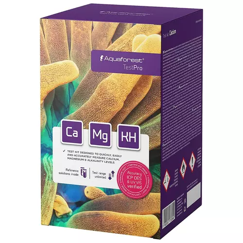 Aquaforest TestPro Pack (CA, KH, MG) - zestaw test�w