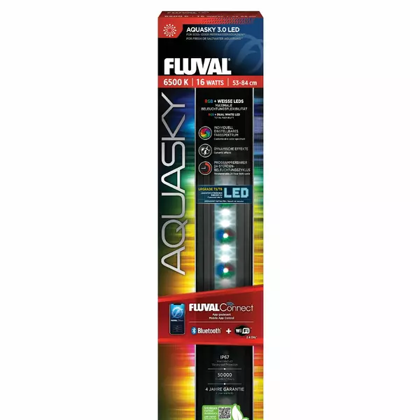 AquaSky LED 3.0, o�wietlenie do akwarium, 16W, 53-84,4cm, bluetooth