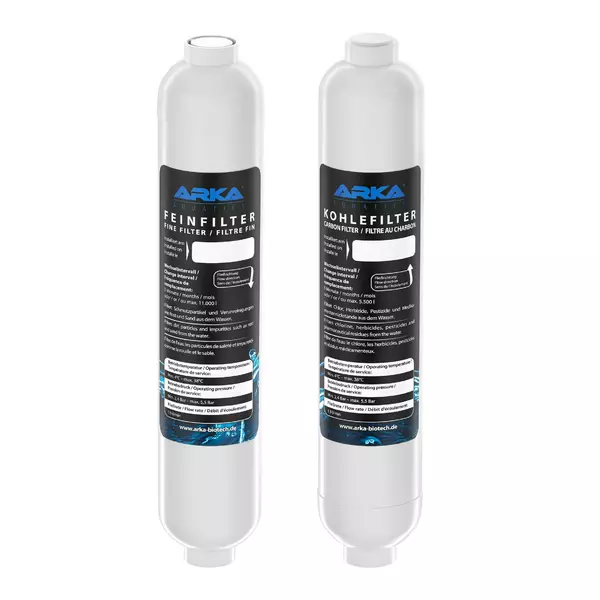 Arka Myaqua190/380 Fine & Carbon Filter Set