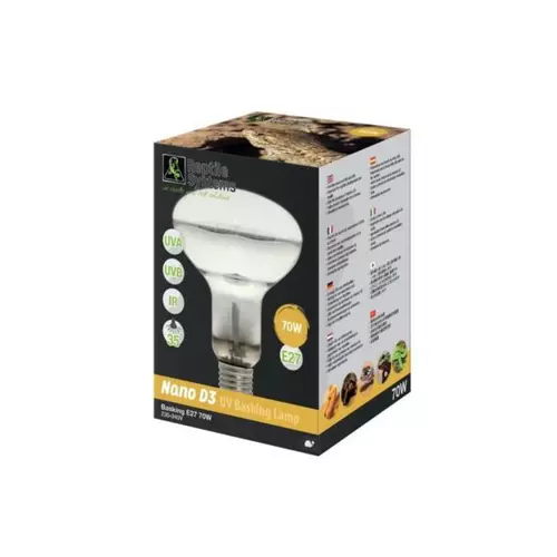 As D3 Uv Basking Lamp70W E27 Nano