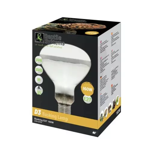 As D3 Uv Basking Lamp 160W E27