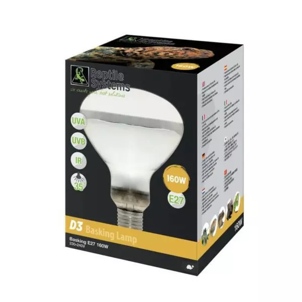 As D3 Uv Basking Lamp 160W E27
