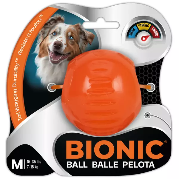 BIONIC Pi�ka, gryzak, dla psa, M, 6,7cm
