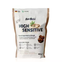BugBell PIES HIGH SENSITIVE sucha 800g