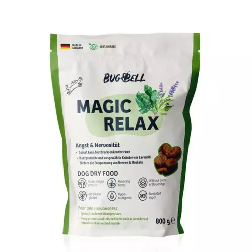 BugBell PIES MAGIC RELAX sucha 800g