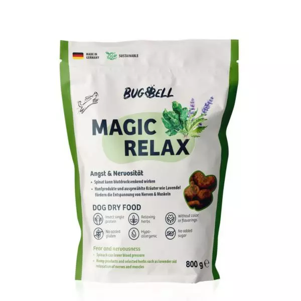 BugBell PIES MAGIC RELAX sucha 800g