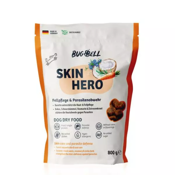 BugBell PIES SKIN HERO sucha 800g