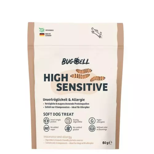 BugBell SNACK PIES HIGH SENSITIVE 60g