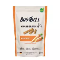 BugBell STICKS PIES VEGAN CARROT 60g