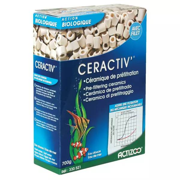 Ceramika Zolux Ceractiv [700g] z siatk�