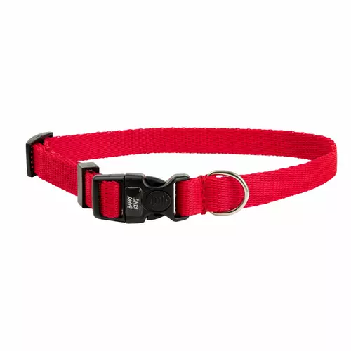 Classic obro�a dla psa, czerwona, L-XL, 25mm/40-65cm