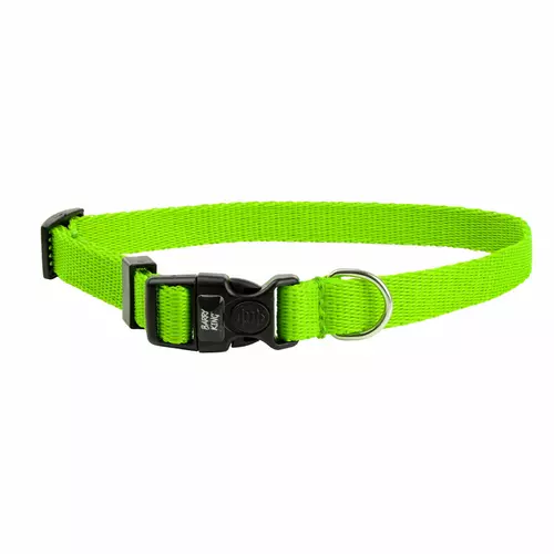 Classic obro�a dla psa, limonka, M-L, 20mm/35-55cm