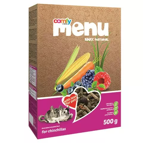 Comfy Menu Granulat D/Szynszyli 500g