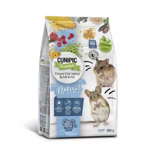 Cp Premium Hamster Mini&Mouse 600g