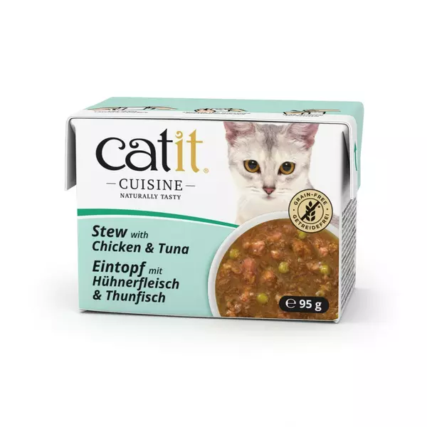 Cuisine Chicken&Tuna Stew, potrawka, dla kota, kurczak i tu�czyk, 95g