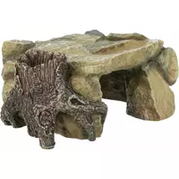 Dekoracja Skała Z Drzewem 25x17x10C