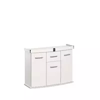 Diversa Szafka 100x40x75cm AP SOLID BIAŁA profilowana