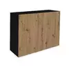 Diversa Szafka 100x40x90cm ELITTE CZARNY-ARTISAN