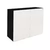 Diversa Szafka 100x60x90cm ELITTE CZARNY-BIA�Y