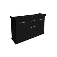 Diversa Szafka 120x40x75cm SOLID - czarna