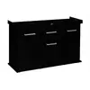 Diversa Szafka 120x50x75cm SOLID - czarna