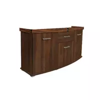 Diversa Szafka 150x50x75cm AP SOLID profilowana - orzech