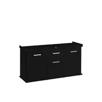 Diversa Szafka 150x50x75cm SOLID - czarna