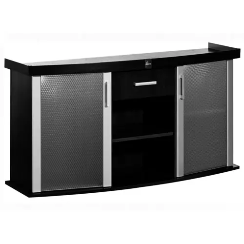 Diversa Szafka 150x50x77cm AP MODERN profilowana - czarna