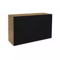 Diversa Szafka 150x50x90cm ELITTE ARTISAN-CZARNY