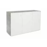 Diversa Szafka 150x50x90cm ELITTE BETON-BIAŁY